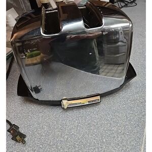 Vintage Sunbeam AT-W Radiant Control Automatic Drop Toaster Shade Control Works!